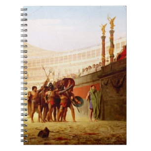 Caderno Espiral Ave César de Jean-Léon Gérôme