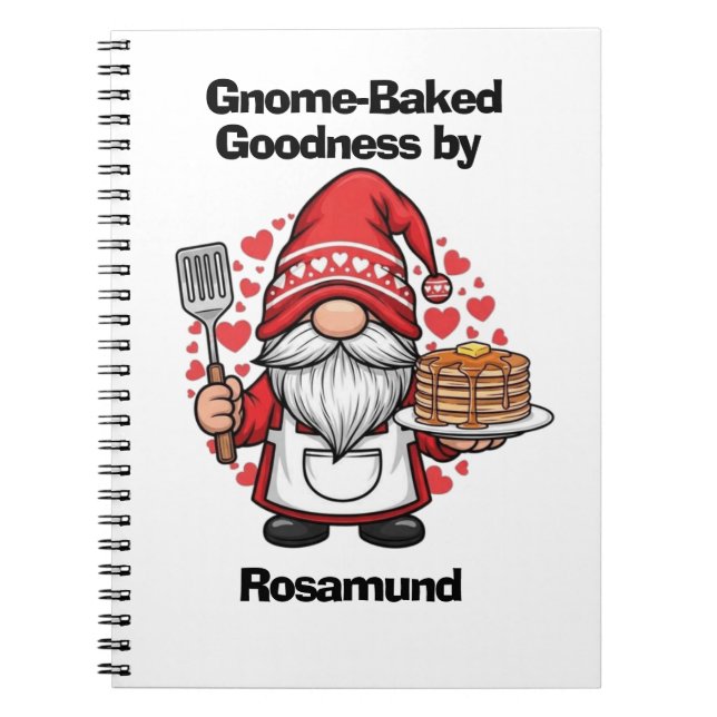 Caderno Espiral Avental com Impressão Total (Frente)