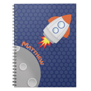 Caderno Espiral Aventura espacial