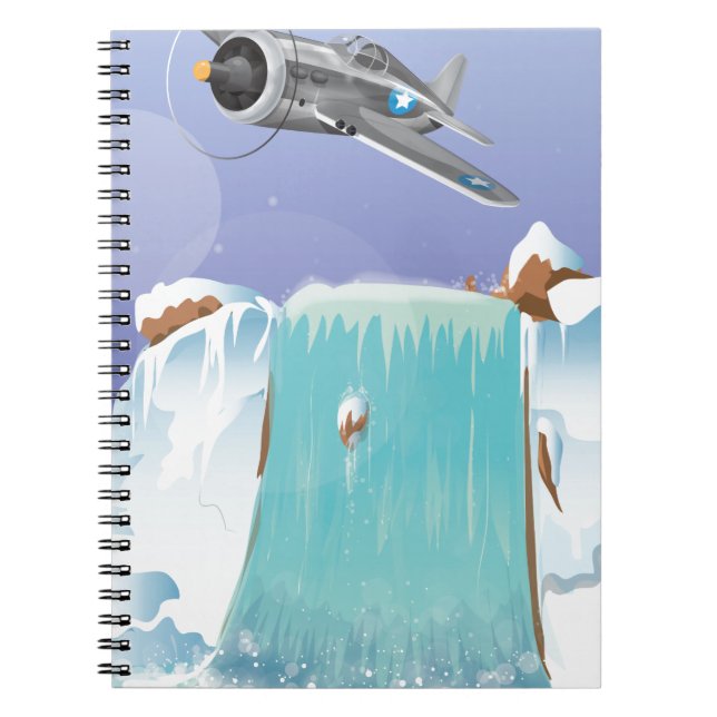 Caderno Espiral Aventura no Ártico (Frente)
