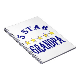 Caderno Espiral Avô Cinco Estrelas