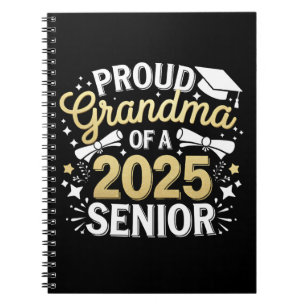 Caderno Espiral Avó Orgulhosa De Um Graduado Em 2025 Graduação Dou