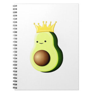 Caderno Espiral Avocado O Rei De Todas As Frutas
