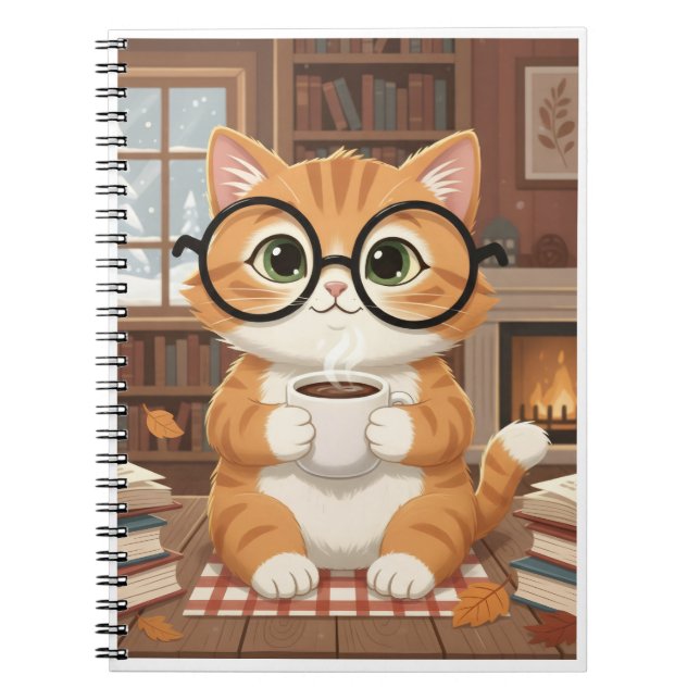 Caderno Espiral Awsome notebook for them who loves writing ! (Frente)