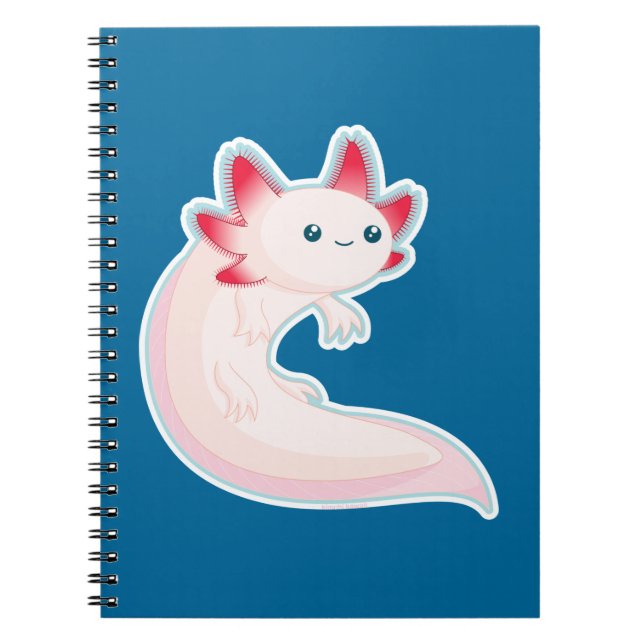 Caderno Espiral Axolotl (Frente)