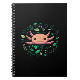 Caderno Espiral Axolotl Animal Cute Pet | Cool Animal Lovers