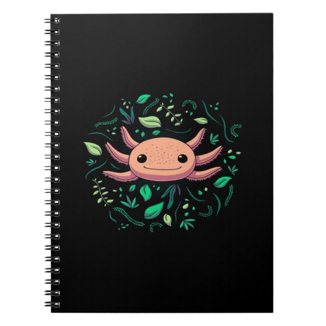 Caderno Espiral Axolotl Animal Cute Pet | Cool Animal Lovers (Frente)