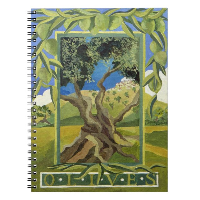 Caderno Espiral Azeitonas verdes 2014 (Frente)
