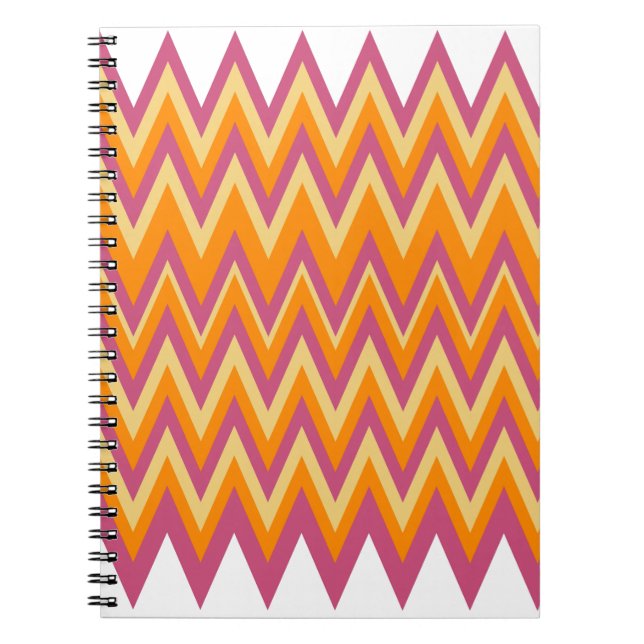 Caderno Espiral Aztec Tribal ZigZag (Frente)