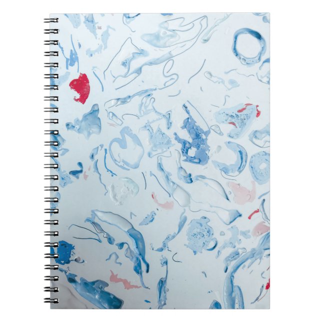 Caderno Espiral Azul (Frente)
