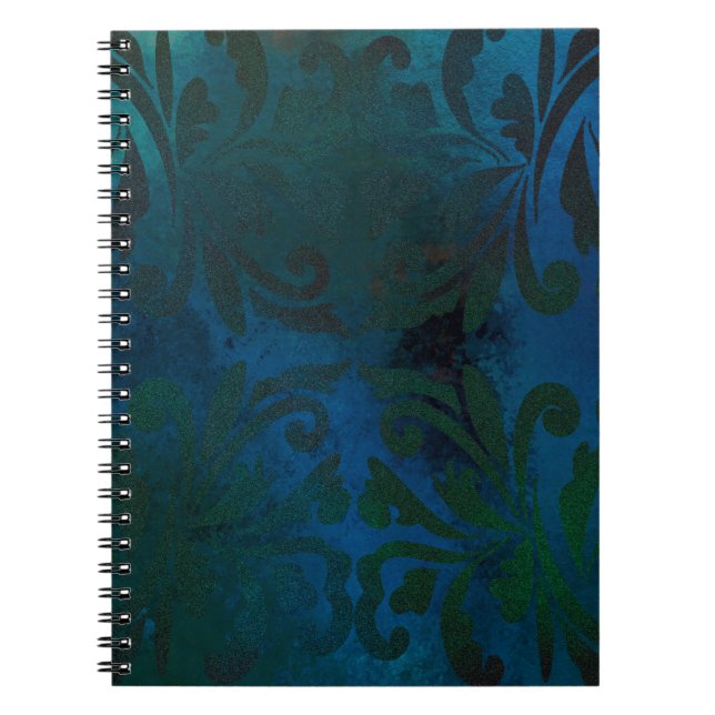 Caderno Espiral azul (Frente)