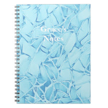 Azul Aqua e branco a monograma