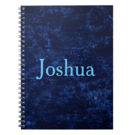 Caderno Espiral Azul atordoante