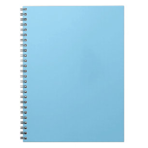 Caderno Espiral Azul bebê
