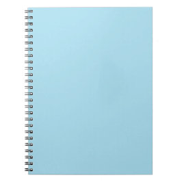 Caderno Espiral Azul bebê