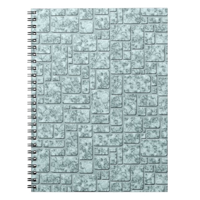 Caderno Espiral Azul claro, loft (Frente)