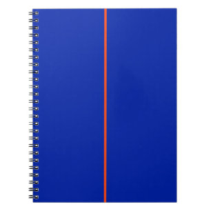 Caderno Espiral Azul e Laranja PERSONALIZADO