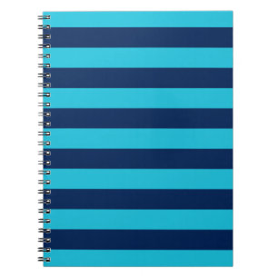Caderno Espiral Azul e Marinhos do Céu Negro