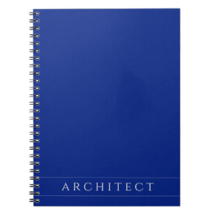 Caderno Espiral Azul Marinho 6.5x8.75 ARQUITETO