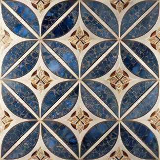 Caderno Espiral Azulejo Indigo