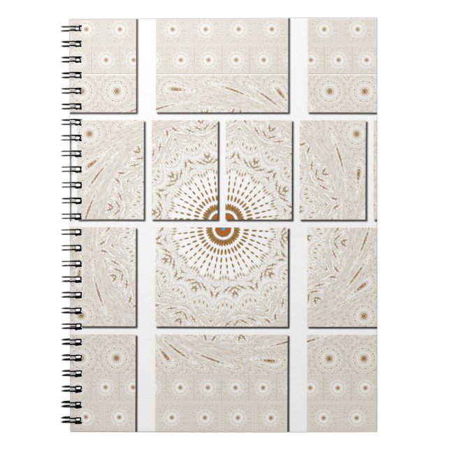 Caderno Espiral Azulejos de canvas Floral de Parede Hakuna Matata (Frente)