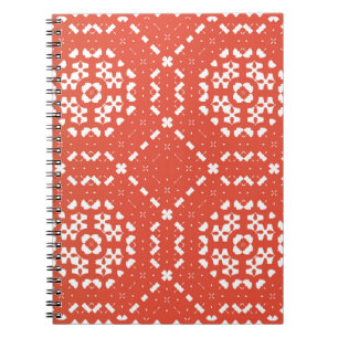 Caderno Espiral Azulejos de talavera cerâmico de cor decorativa. V