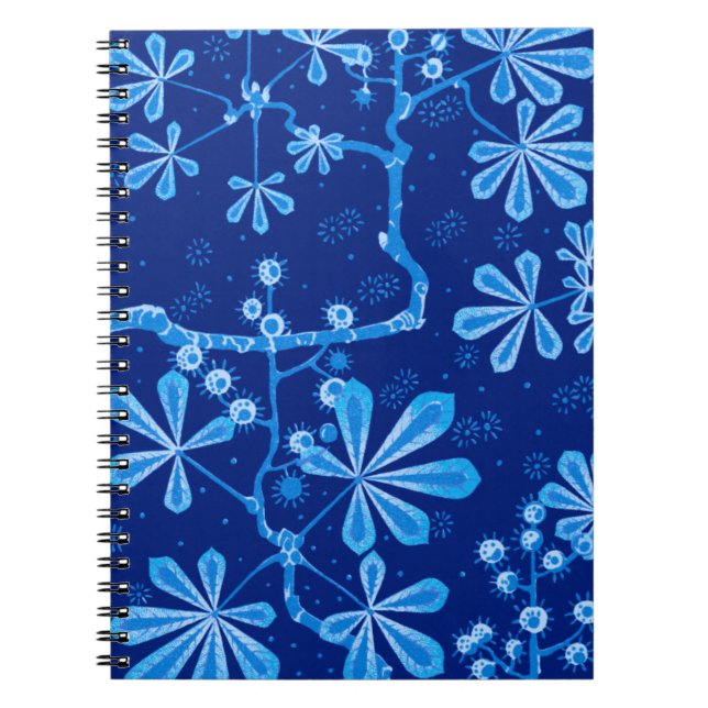 Caderno Espiral Azure Frost Flower Notebook (Frente)
