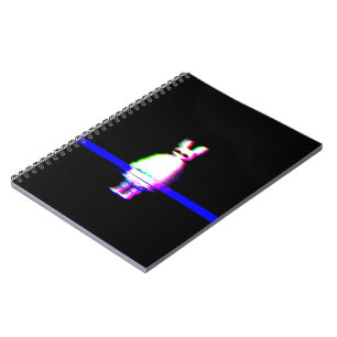 Caderno Espiral Babu Glitchcore