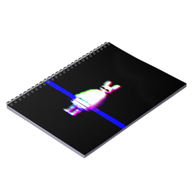Caderno Espiral Babu Glitchcore (Left Side)