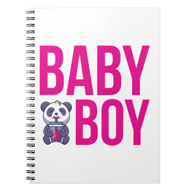 Caderno Espiral Baby Boy (Frente)