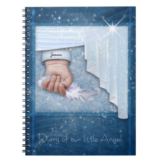 Caderno Espiral Baby Boy Diary (Frente)