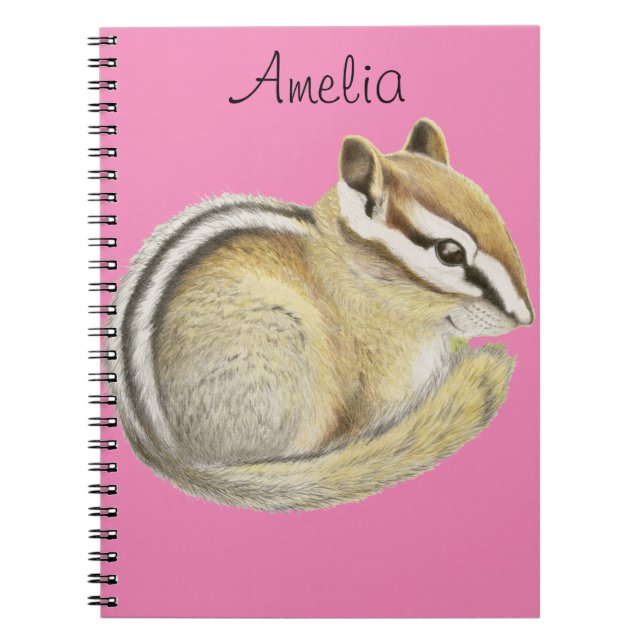 Caderno Espiral Baby Chipmunk (Frente)