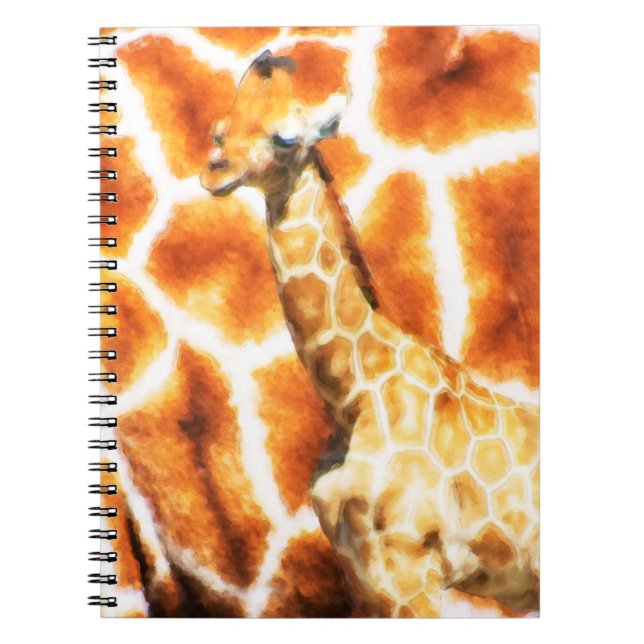 Caderno Espiral Baby Giraffe (Frente)