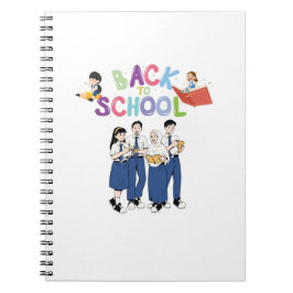 Caderno Espiral back to school