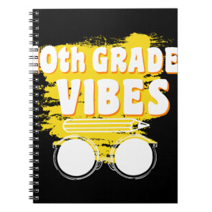 Caderno Espiral Back To School 10th Grade Vibes Shirt First Day