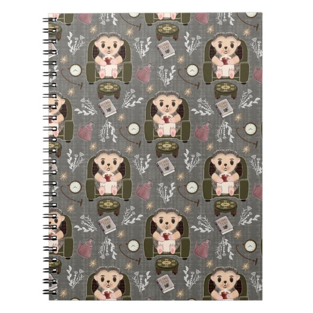 Caderno Espiral Back to School / Holly the Hedgehog (Frente)