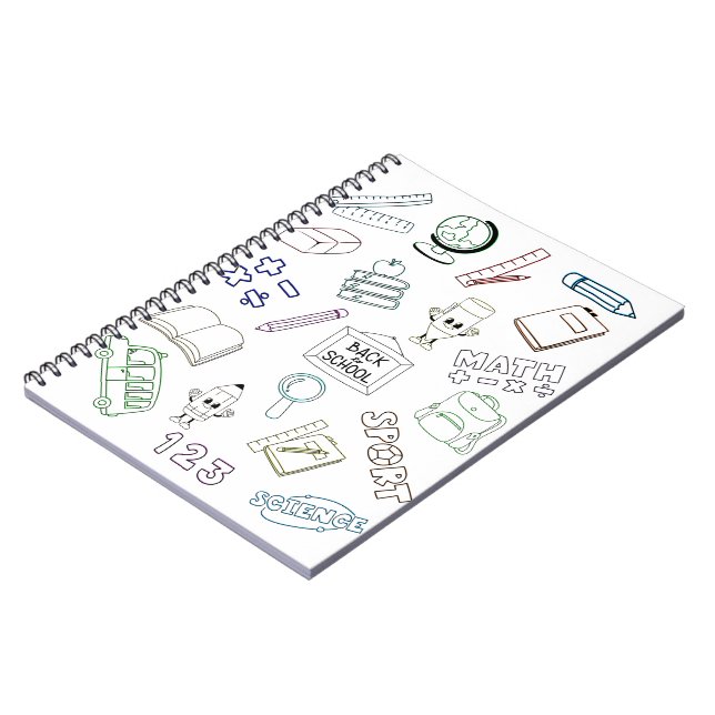 Caderno Espiral Back to Your School Days (Left Side)