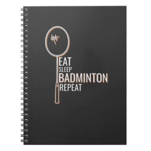 Caderno Espiral Badminton