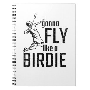 Caderno Espiral Badminton
