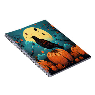Caderno Espiral Bag Marrom Trick ou Treat Ghost do Halloween