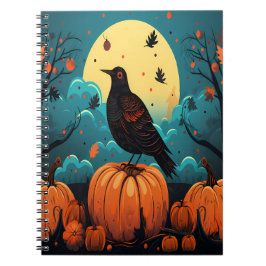Caderno Espiral Bag Marrom Trick ou Treat Ghost do Halloween
