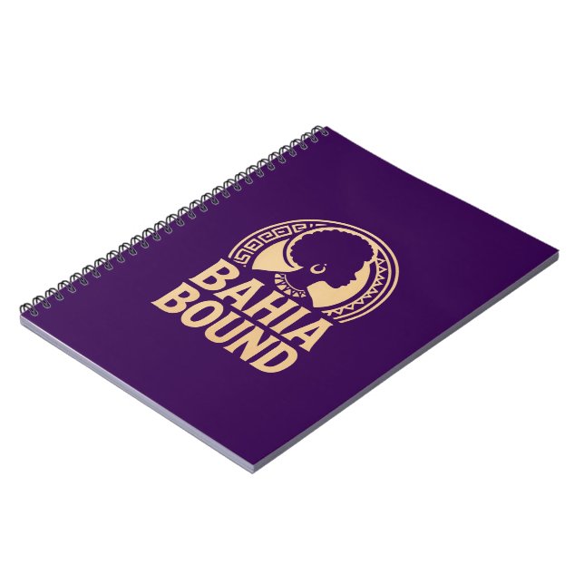 Caderno Espiral Bahia Bound Spiral Lined Notebook (Left Side)