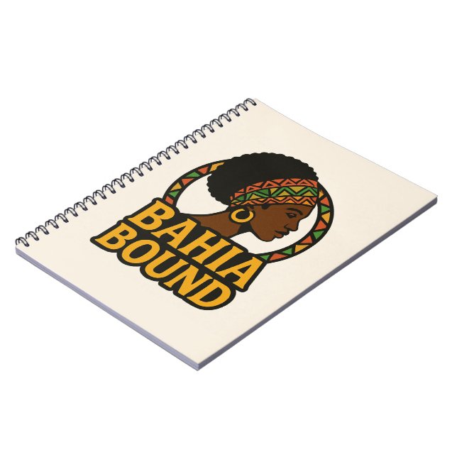 Caderno Espiral Bahia Bound Spiral Lined Notebook (Left Side)