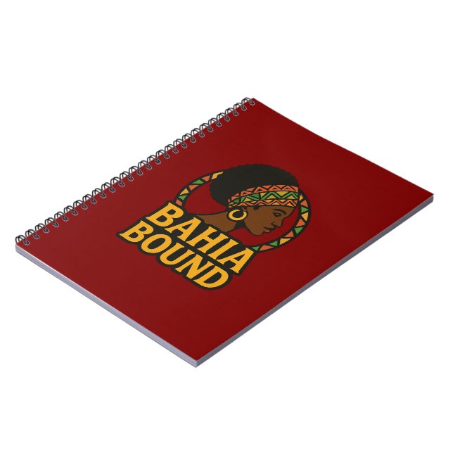Caderno Espiral Bahia Bound Spiral Lined Notebook (Left Side)