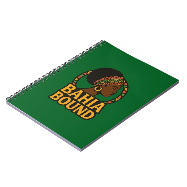 Caderno Espiral Bahia Bound Spiral Lined Notebook (Left Side)
