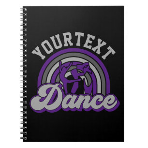 Caderno Espiral Bailarina ADD TEXTO Dançarina Clássica de Ballet