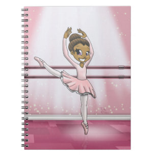 Caderno Espiral "Bailarina doce "
