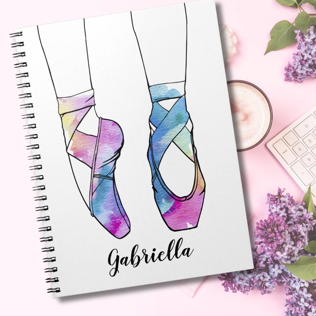 Caderno Espiral Bailarina Personalizada Ballet (Criador carregado)