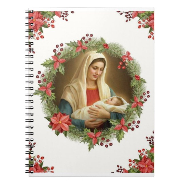 Caderno Espiral Bajo tu Amparo, Libreta con espiral (Frente)