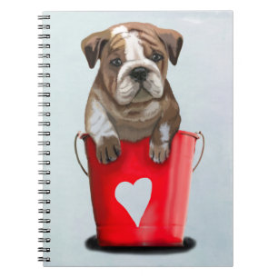 Caderno Espiral Balde Do Amor Vermelho 2